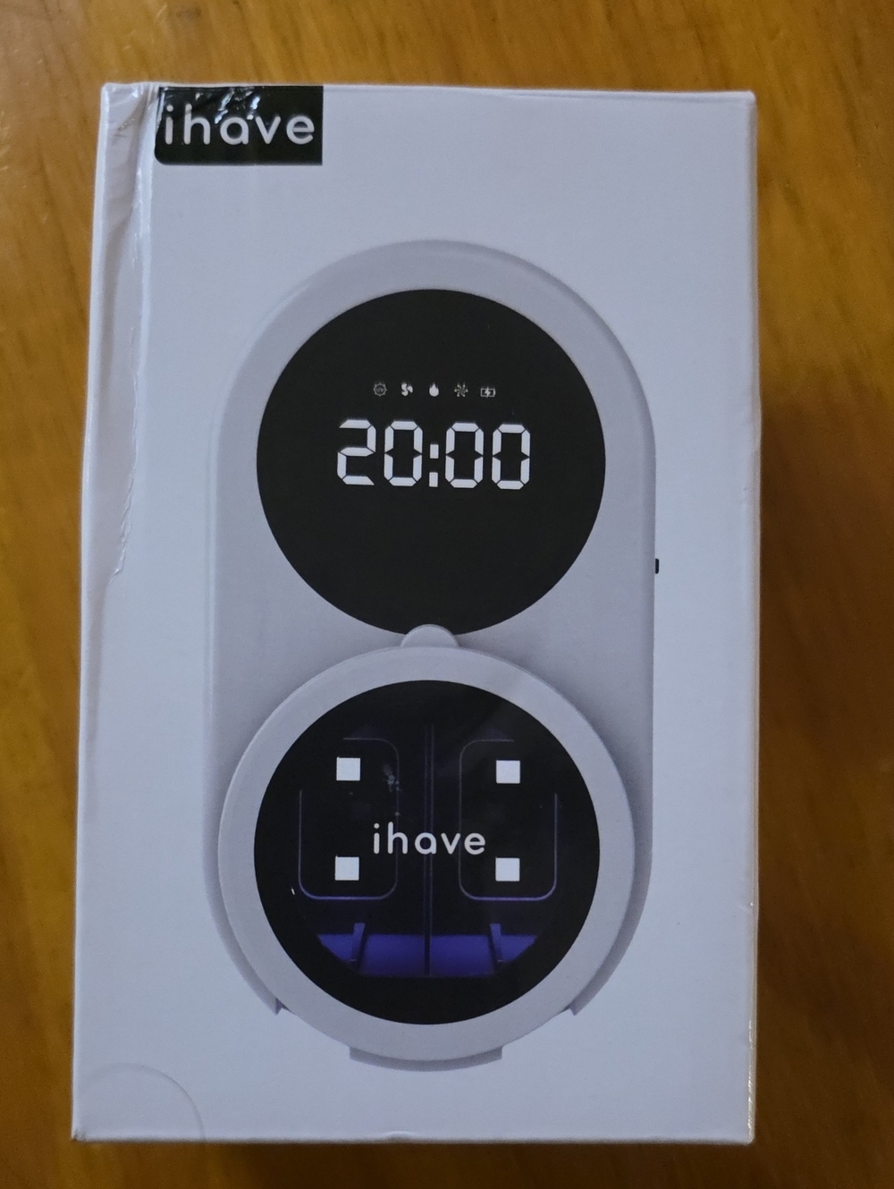 iHave UV Sterilizer and Digital Timer - White